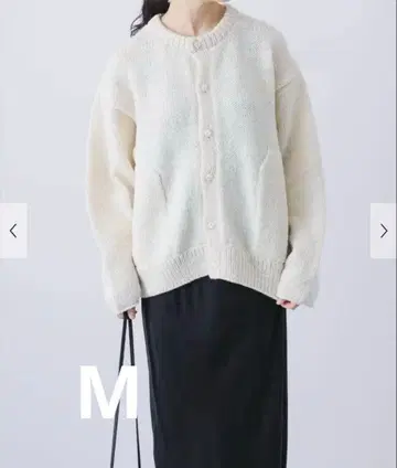 M 택 포함 새상품 카구레 2사이즈 전개 페루 니트 가디건 어반 리서치