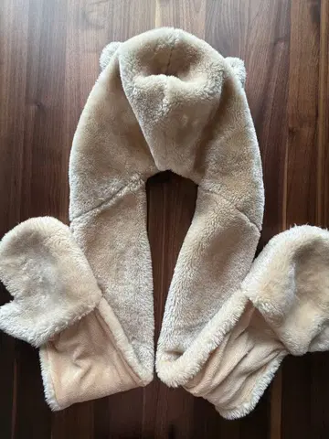 푸우 장갑 포함 귀 팬캡 뒤집어쓰는 것 디즈니