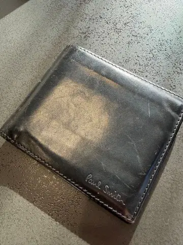 폴 스미스 이단 접이식 지갑 블랙