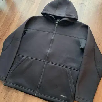 patagonia 더블 탑 후드티 블랙 patagonia 본딩