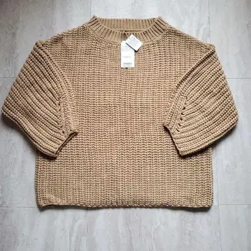 rienda 리엔다 로우 게이지 빅 니트