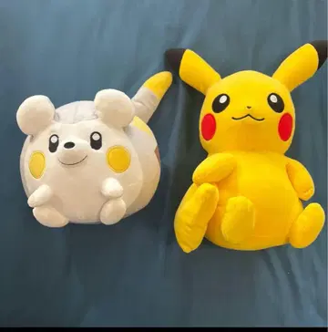 피카츄와 토게데마루 봉제 인형 세트