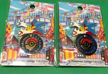 포켓몬 센터 로고 핀즈 후쿠오카 한정판