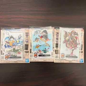 제일복권 DRAGON BALL 40th ~그 두 번째~ F상 3종 세트