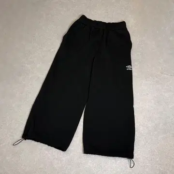 UMBRO x PUBLUX 스웨트 팬츠 블랙 M 별주 로고 자수