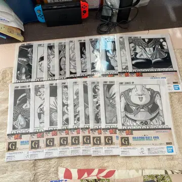 제일복권 DRAGON BALL 40th G상 클리어 파일 20종 세트