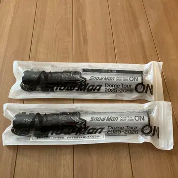 Snow Man Dome Tour 2025-2026 응원봉 2개 세트
