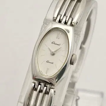 Orient 쿼츠 여성용 손목시계 실버 7