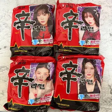 aespa x 신라면 콜라보 [ 신라면 4개입 ]