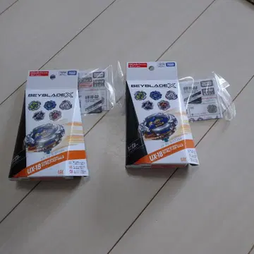 새상품 베이블레이드X UX-18 02 마미카스 & 03 페가수스 러쉬