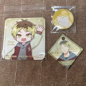 기븐 노이타미나 카페 코스터 스트로우 택 캔뱃지 히이라기