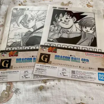 드래곤볼 제일복권 G상 코믹스 클리어 파일 세트