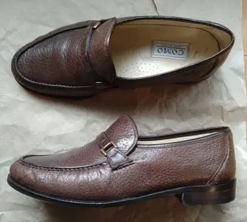 COMO 브라운 가죽 로퍼