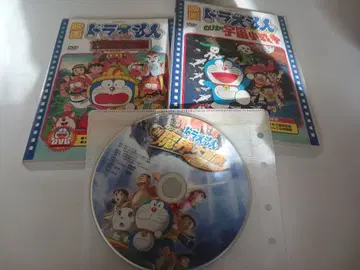 도라에몽 영화 DVD 3장 세트 + 씰 등