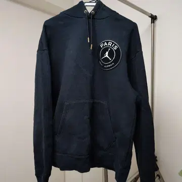 Jordan x PSG 콜라보 후드티 블랙