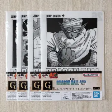 드래곤볼 클리어 파일 제일복권 DRAGONBALL 40th G상 4장