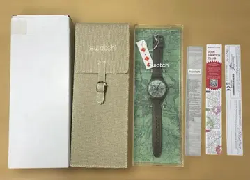 새상품 미사용 Swatch Matterhorn 시계 작동 확인 완료