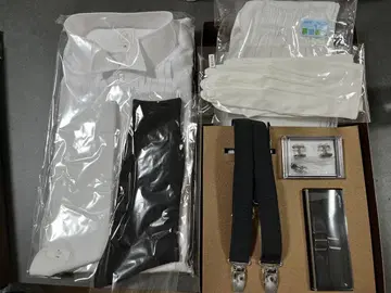 남성용 포멀 셔츠 세트