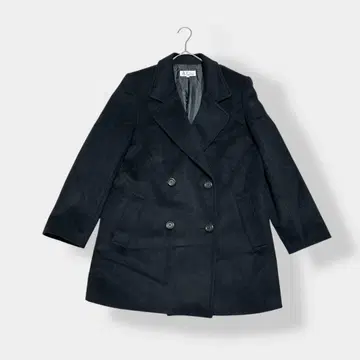 153 COLLECTION 울 블렌드 더블 브레스트 피 코트 11