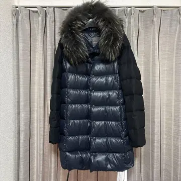 DUVETICA 네이비 다운 자켓 40