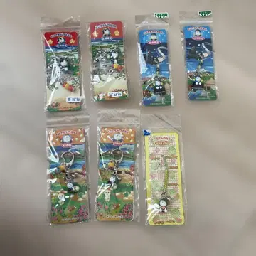 지역 한정 도라에몽 스트랩 7개 세트