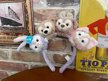 홍콩 디즈니랜드 한정판 더피 셰리메이 머리띠