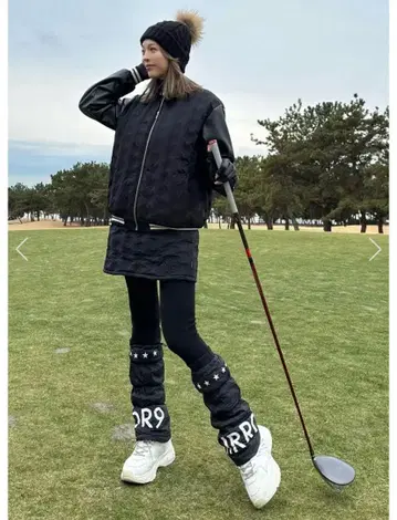 mirror9 미러 나인 Warmer 엠보스 골프 셋업