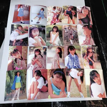 헤이세이, 옛날 아이돌 니시무라 리카 L판 사진 20장 1