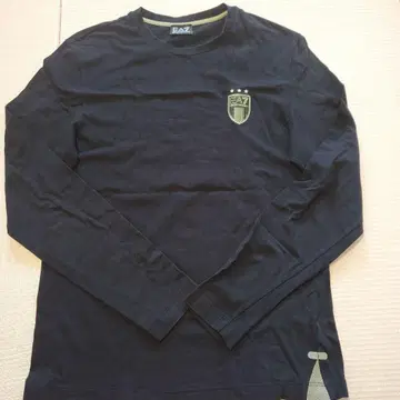 EA7 엠포리오 아르마니 긴팔 셔츠 블랙