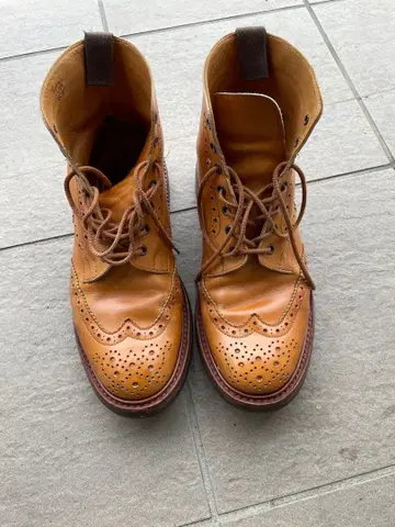 Trickers 컨트리 부츠 브라운