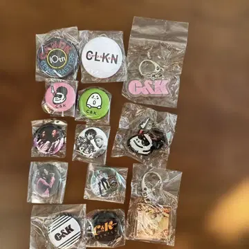 C&K 키링 캔뱃지 세트