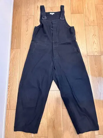 ORDINARY FITS 블랙 오버롤 사이즈 2