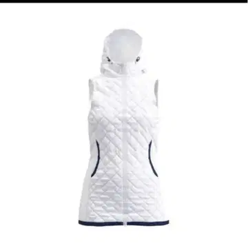 새상품 여성용 인슐레이티드 후디 베스트 S 화이트 테일러메이드