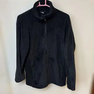 #THE NORTH FACE 블랙 플리스 자켓 L