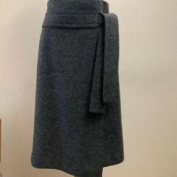 INED 그레이 울 스커트 9호