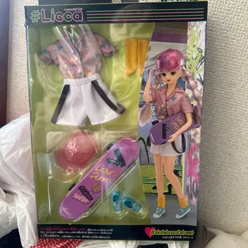 #Licca 스케이트보드 스타일 인형 세트