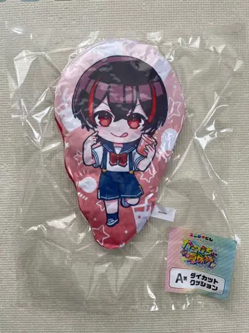 컬러풀 피치 애니마이 복권 유안군 다이컷 쿠션