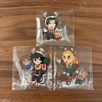 귀멸의 칼날 크리스마스 아크릴 스탠드 토미오카 기유 렌고쿠 쿄쥬로 무라타