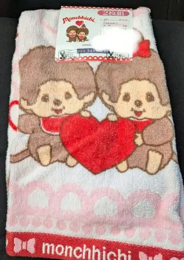 몽치치 하트 타월 2장