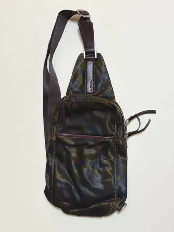 [ 새상품급 ] 폴스미스 바디백 나일론 PaulSmith 밀리터리