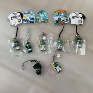 지역 한정 마리모코리 스트랩 7개 세트