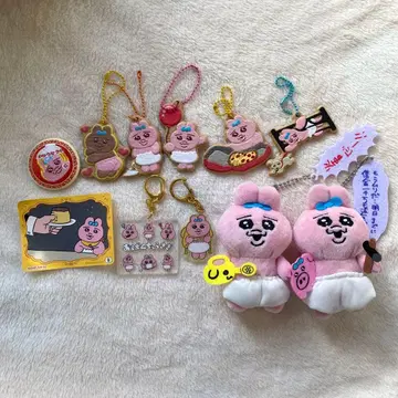 빤쮸토끼 묶음 판매 키링 캔배치 씰