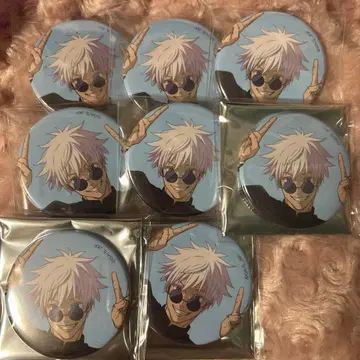 주술회전 전시회 애니메이션 회옥 옥절 고죠 사토루 캔뱃지