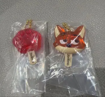 주토피아 아이스캔디 참 닉 캡슐 토이