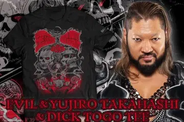 EVIL & YUJIRO TAKAHASHI & DICK TOGO TEE