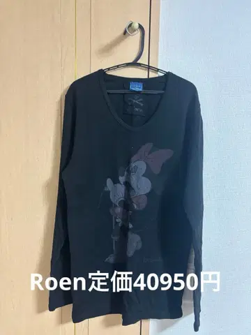 Roen Disney 콜라보 T셔츠 정가 40950엔