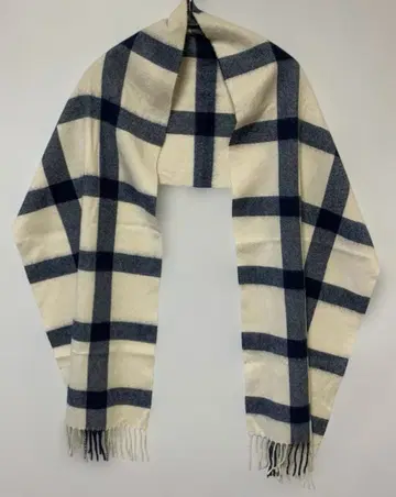 로버트 프레이저 캐시미어 체크 머플러