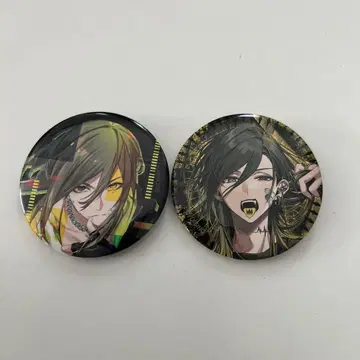 이레귤러 앙케이트 랜덤 캔뱃지 화이트 블랙조 유스케