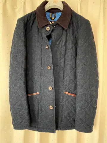 LAVENHAM 네이비 퀼팅 자켓 M