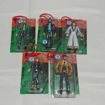 루팡 3세 액션 포즈 피규어 5체 세트